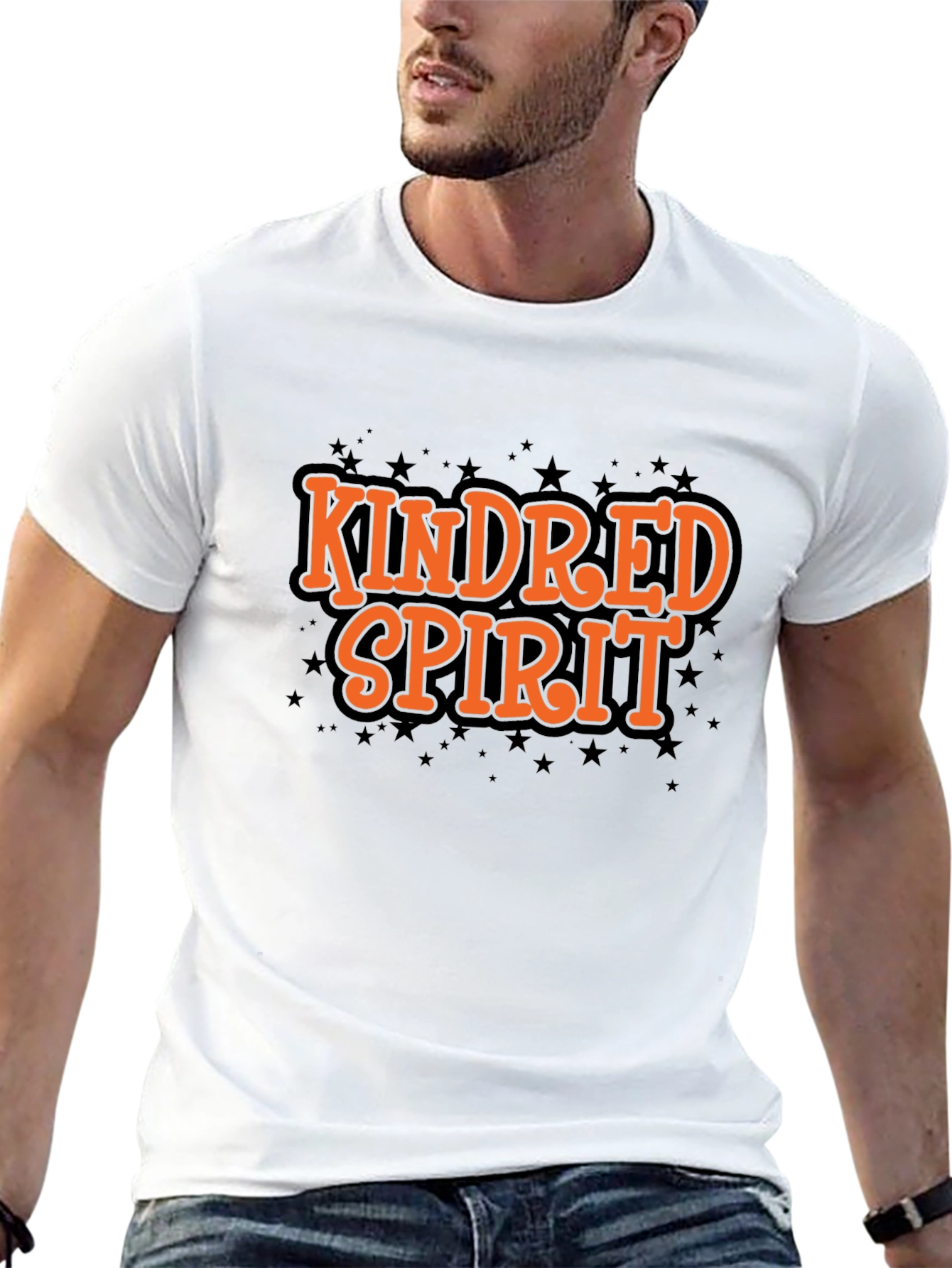 Kindred Spirit Graphic Black T-Shirt