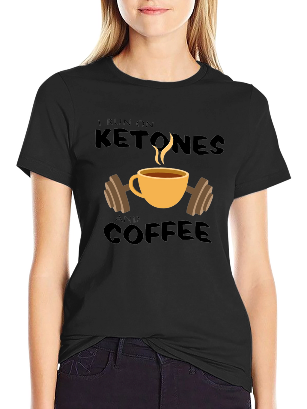 Ketones and Coffee T-Shirt - Workout Motivation