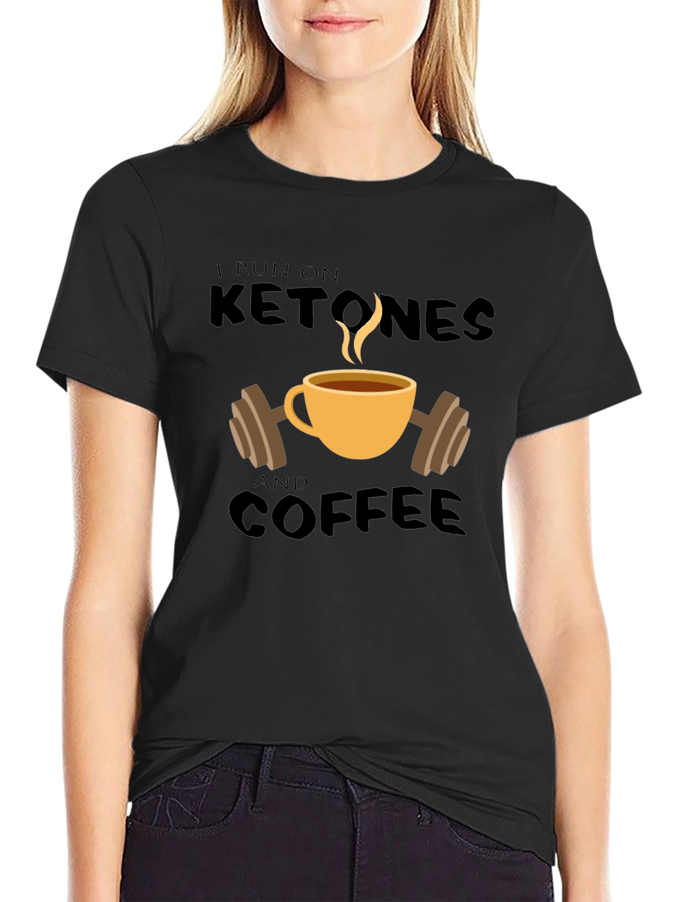 Ketones and Coffee T-Shirt - Workout Motivation