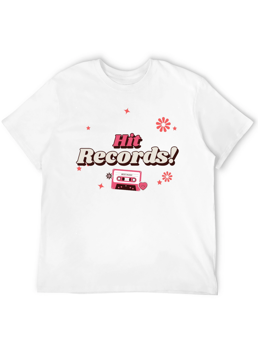 Hit Records Retro Cassette Graphic Tee