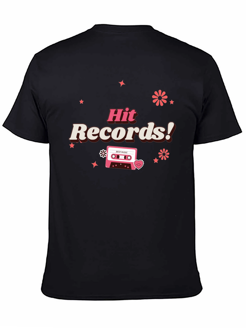 Hit Records Retro Cassette Graphic Tee