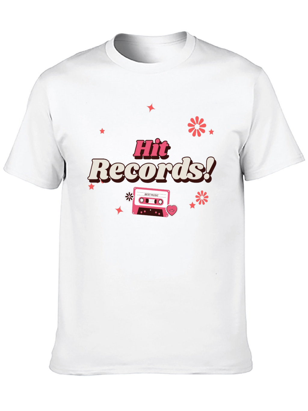 Hit Records Retro Cassette Graphic Tee