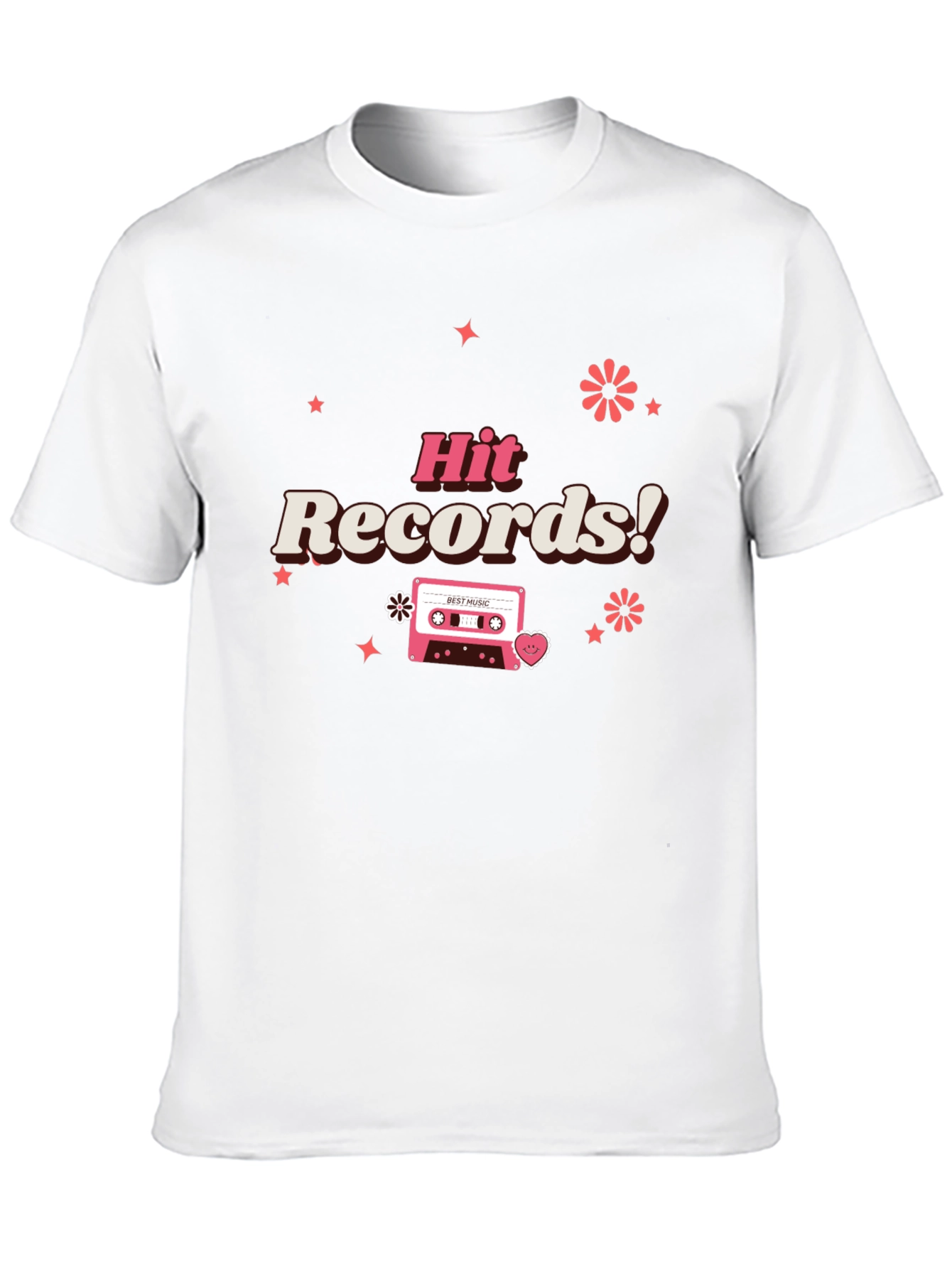 Hit Records Retro Cassette Graphic Tee