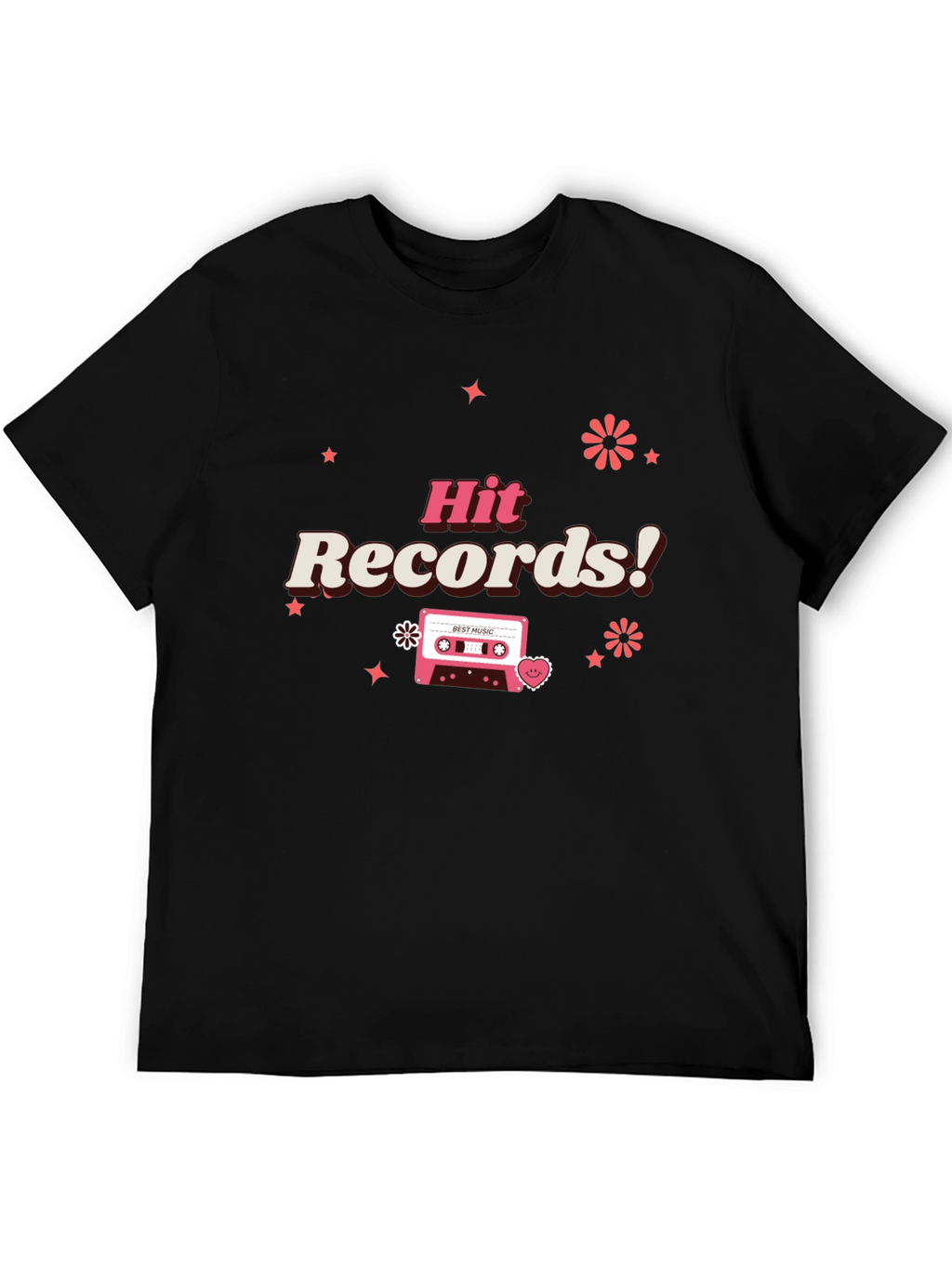 Hit Records Retro Cassette Graphic Tee