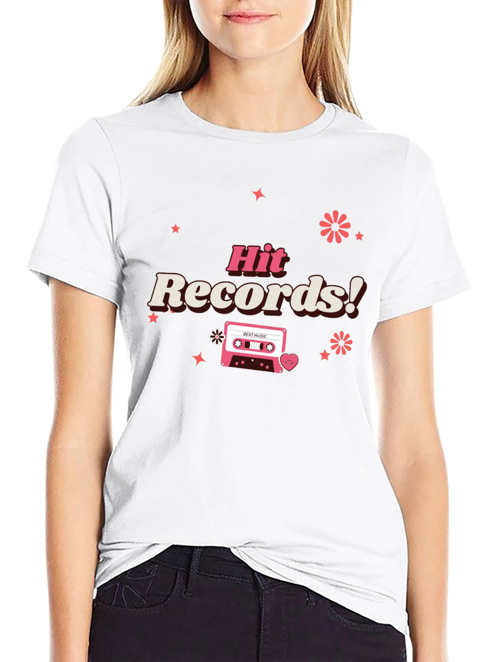 Hit Records Retro Cassette Graphic Tee