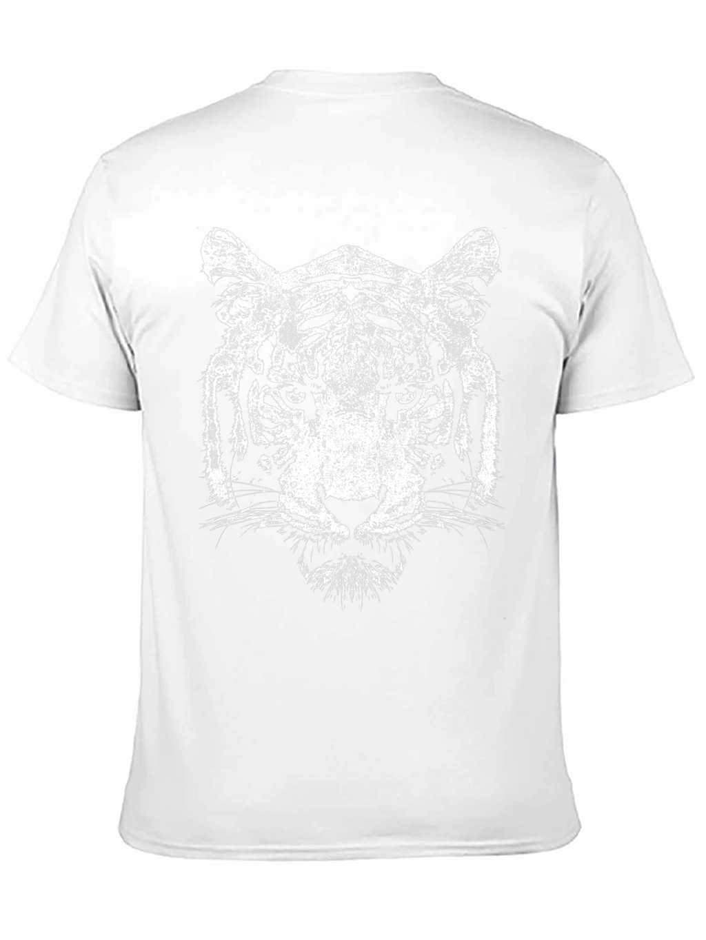 Tiger Graphic Tee - Distressed Print