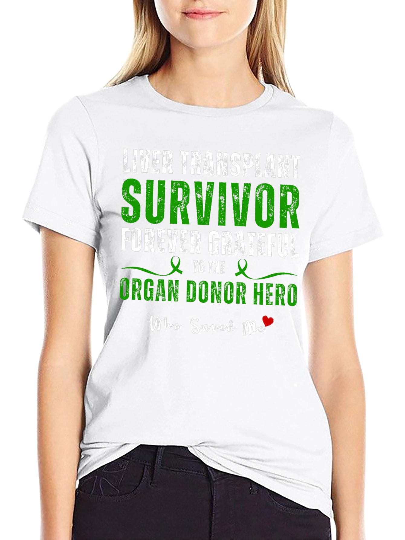 Liver Transplant Survivor Organ Donor Hero T-Shirt