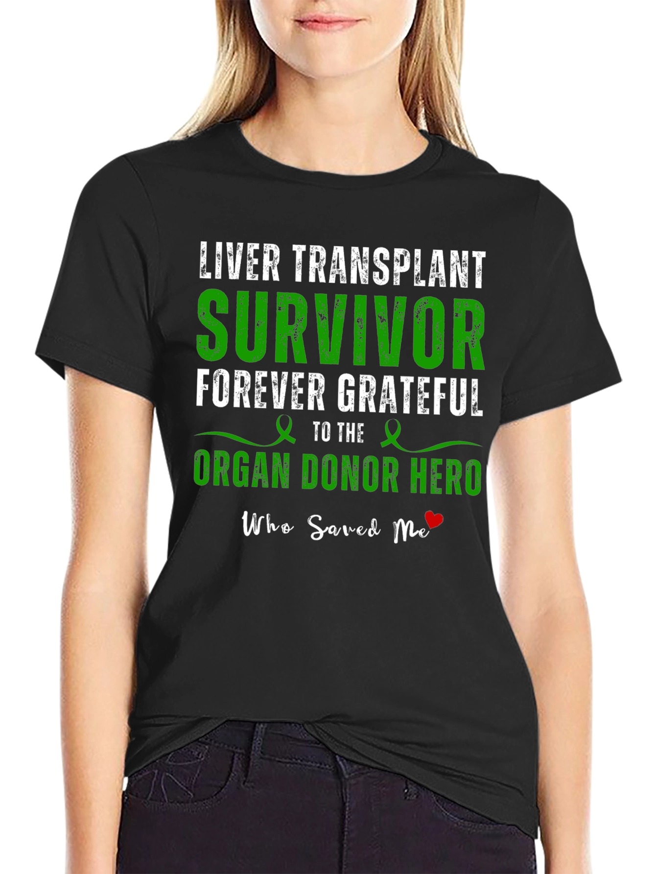 Liver Transplant Survivor Organ Donor Hero T-Shirt