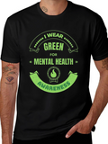 Green Mental Health Awareness T-Shirt