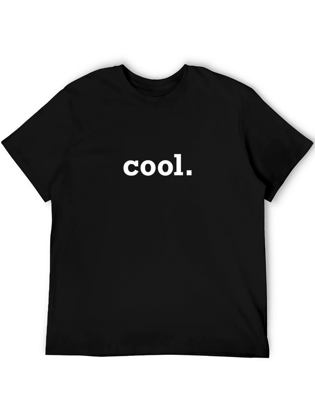Cool Graphic Tee - Black