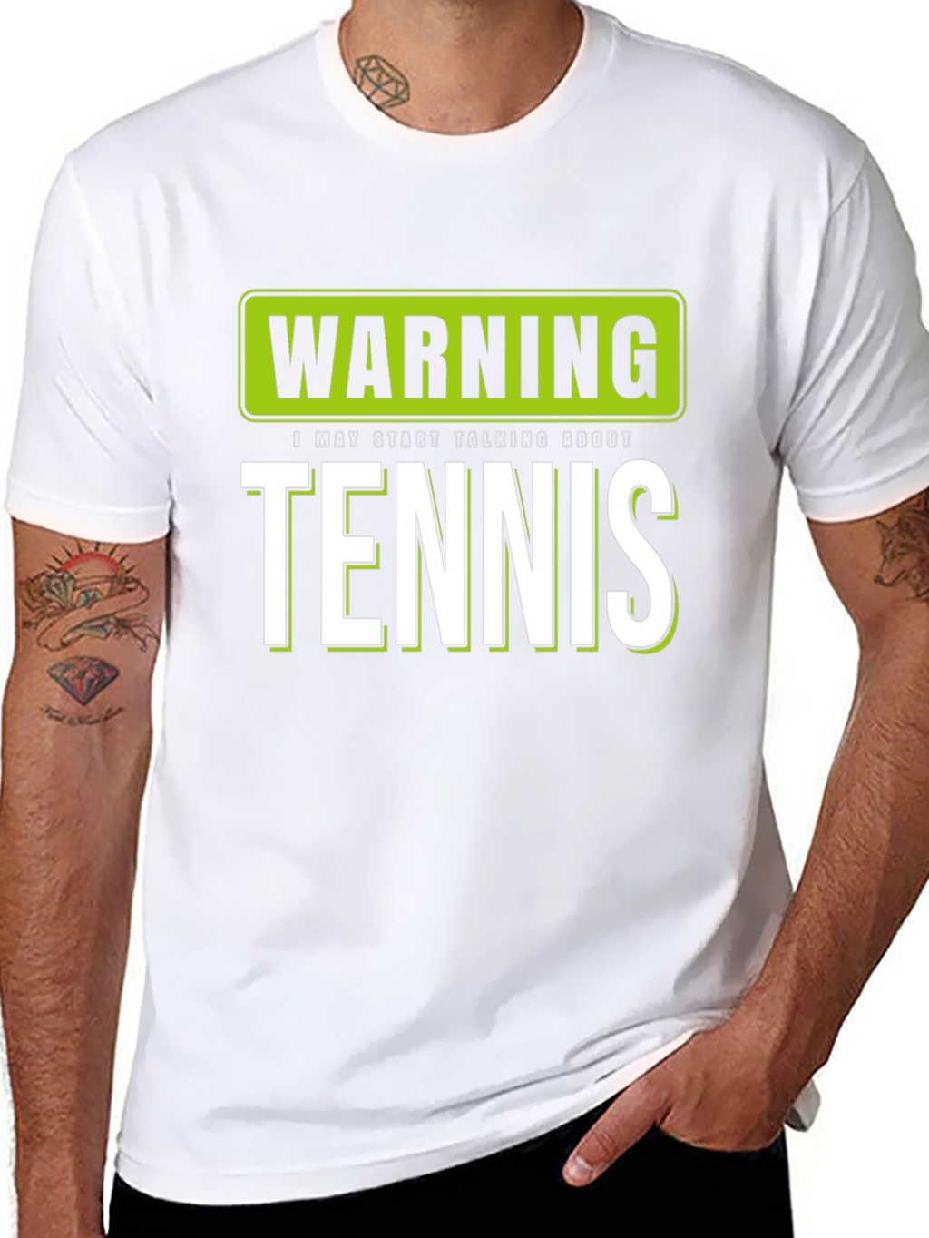 Warning: I May Start Talking About Tennis T-Shirt