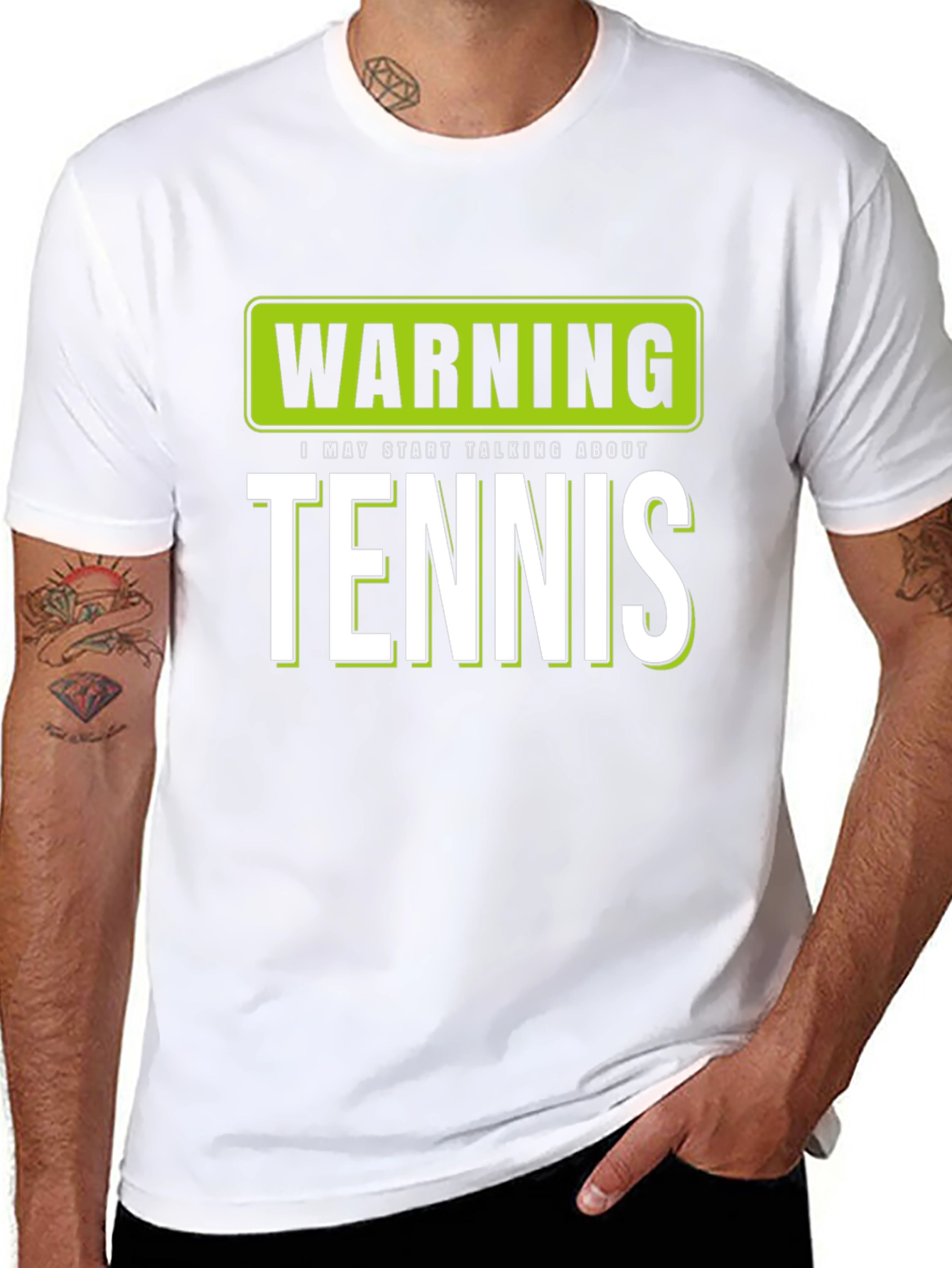Warning: I May Start Talking About Tennis T-Shirt