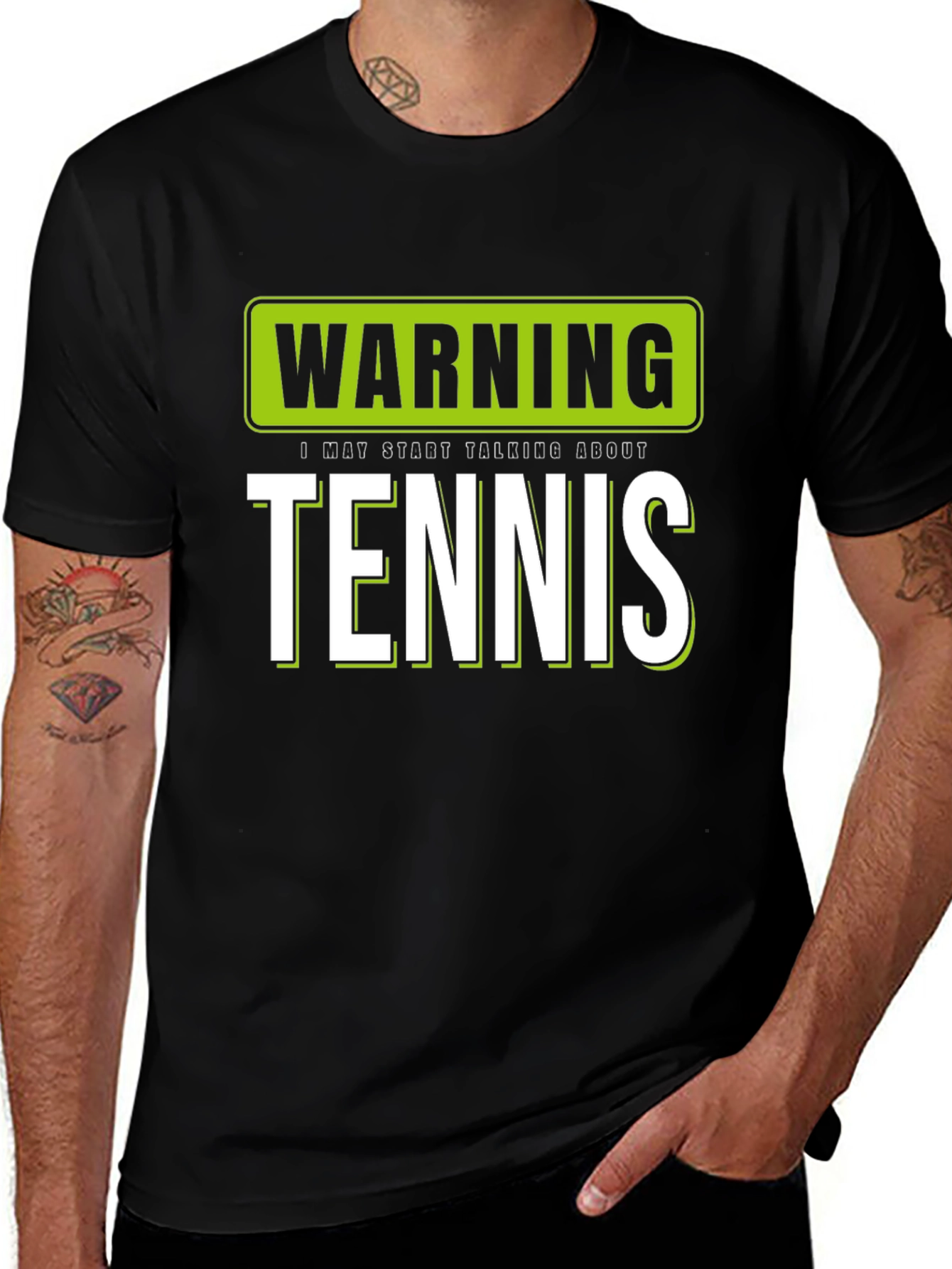 Warning: I May Start Talking About Tennis T-Shirt
