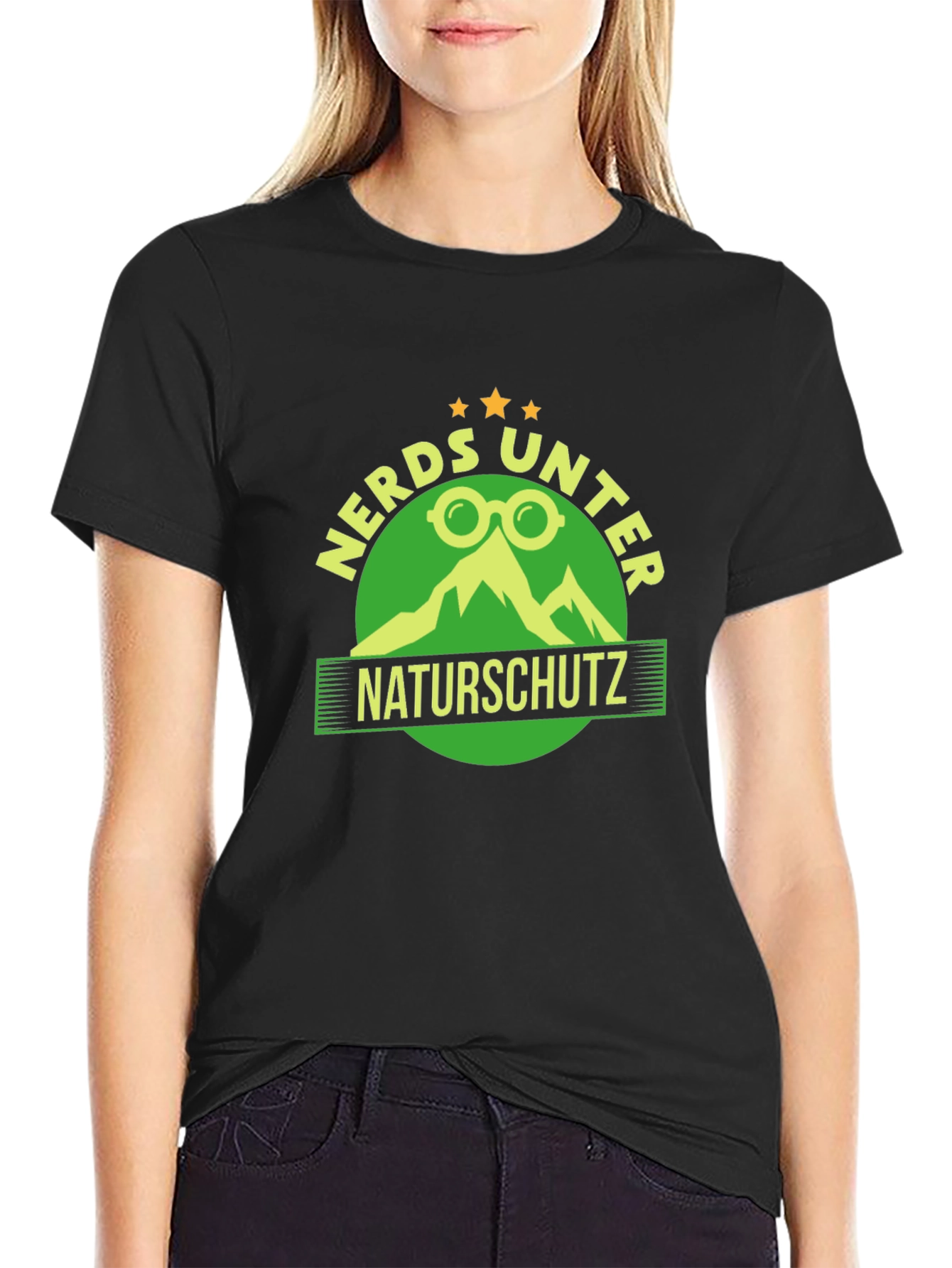 Nerds Unter Naturschutz Graphic T-Shirt