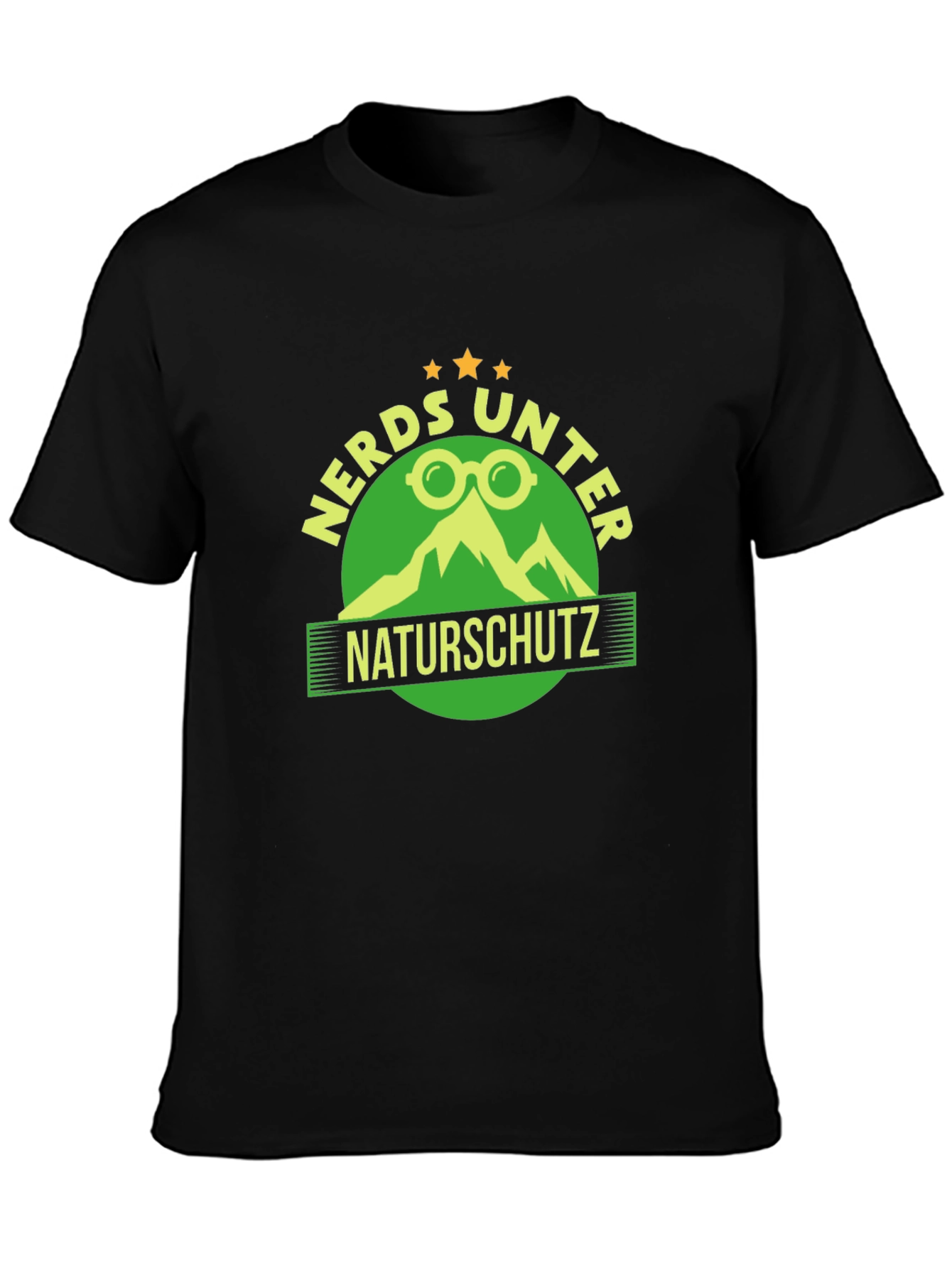 Nerds Unter Naturschutz Graphic T-Shirt