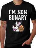 Im Non Bunary Funny Easter T-Shirt