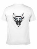 Mens Black Husky Graphic T-Shirt