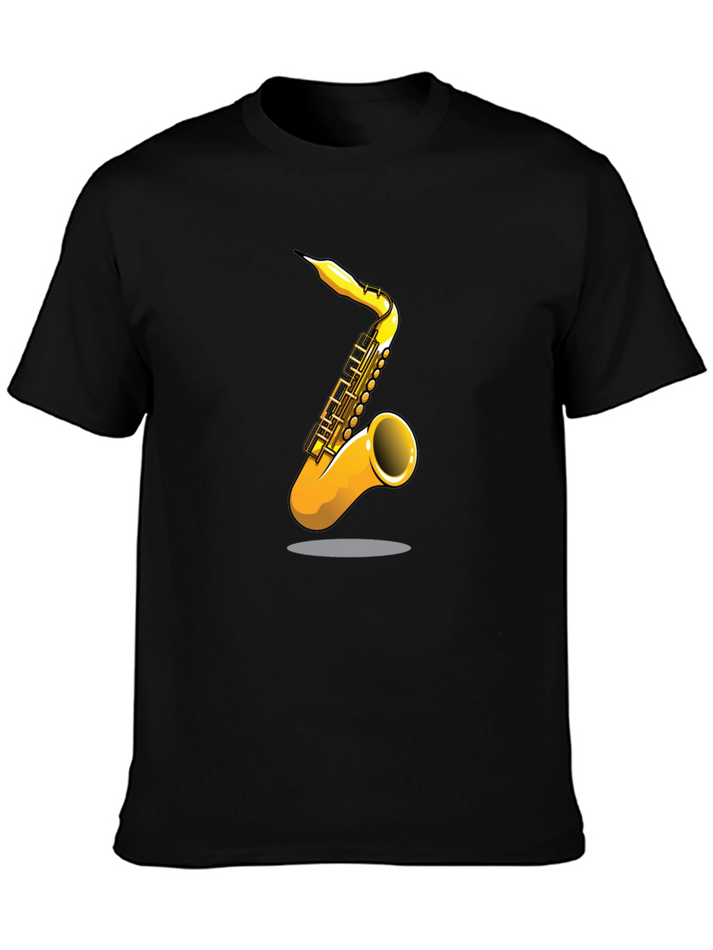 Saxophone Graphic Tee - Musical Instrument T-Shirt
