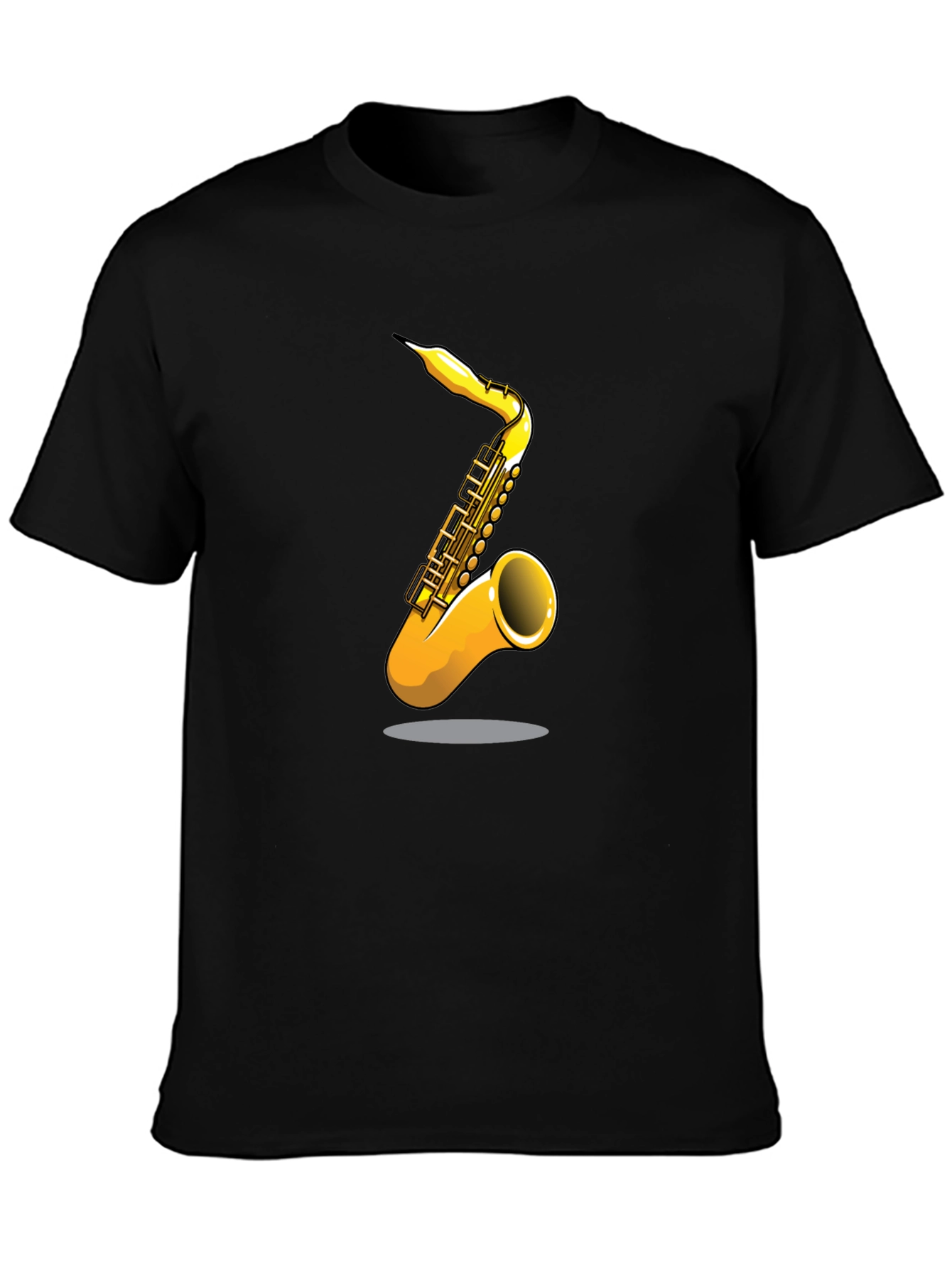 Saxophone Graphic Tee - Musical Instrument T-Shirt