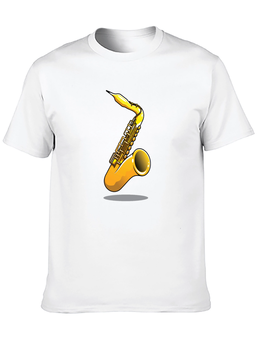 Saxophone Graphic Tee - Musical Instrument T-Shirt