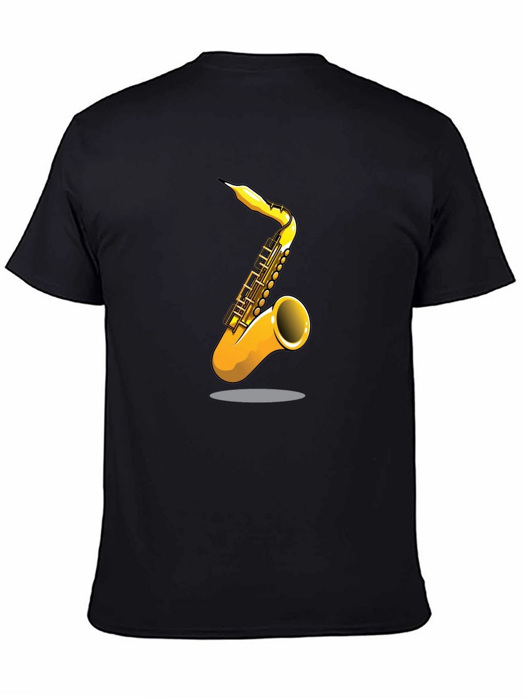 Saxophone Graphic Tee - Musical Instrument T-Shirt