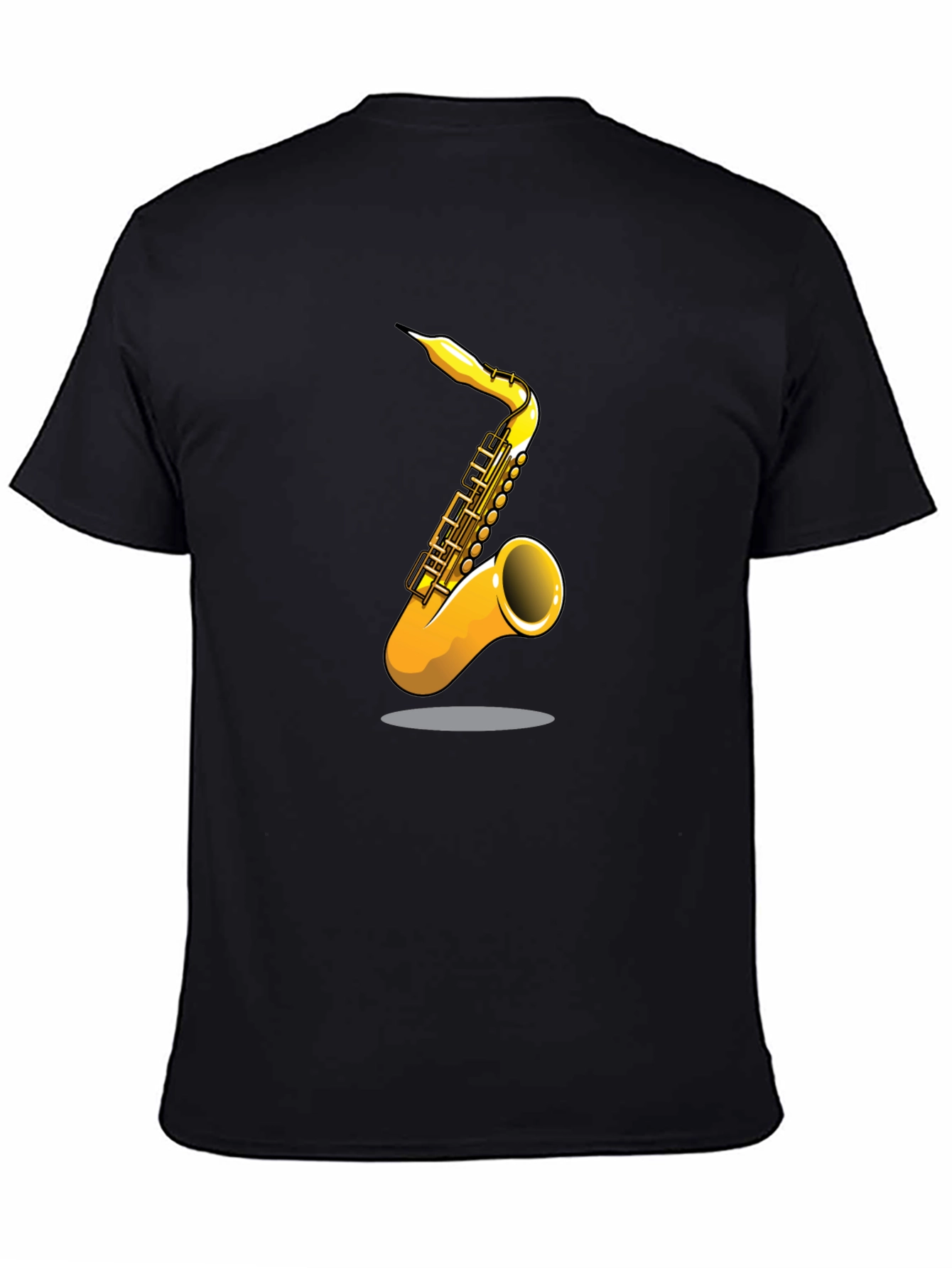Saxophone Graphic Tee - Musical Instrument T-Shirt
