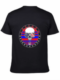 Freedom Skull Graphic T-Shirt