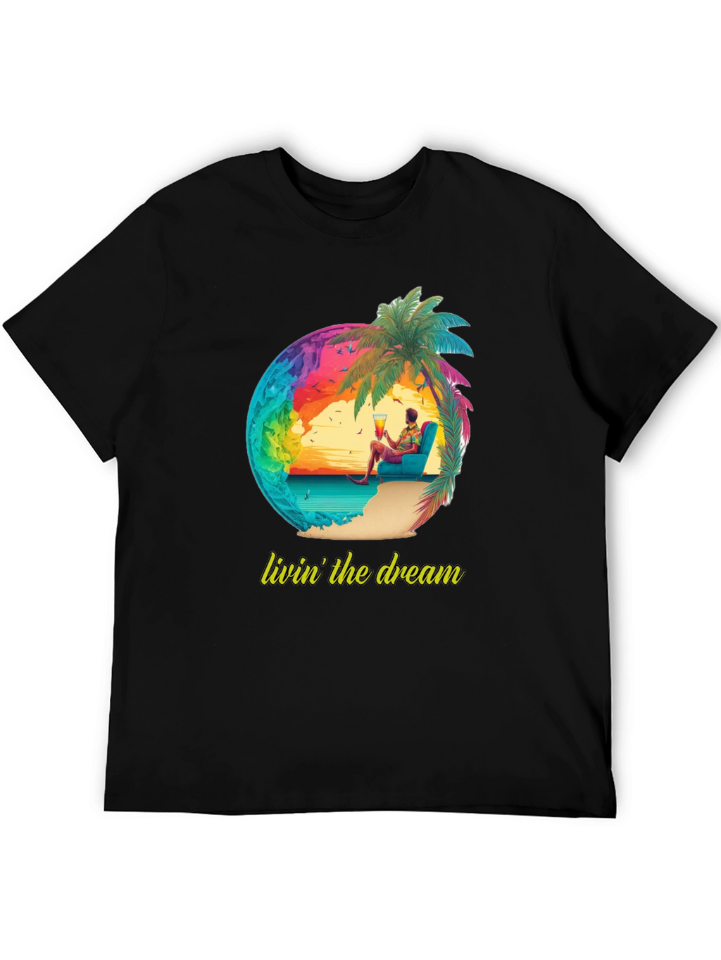 Livin the Dream Graphic T-Shirt