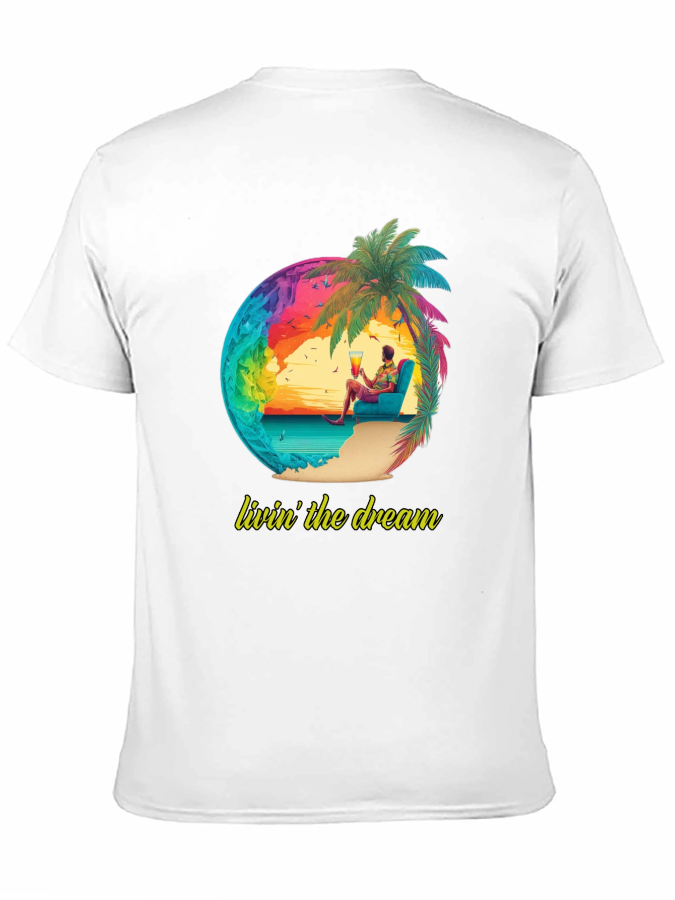 Livin the Dream Graphic T-Shirt