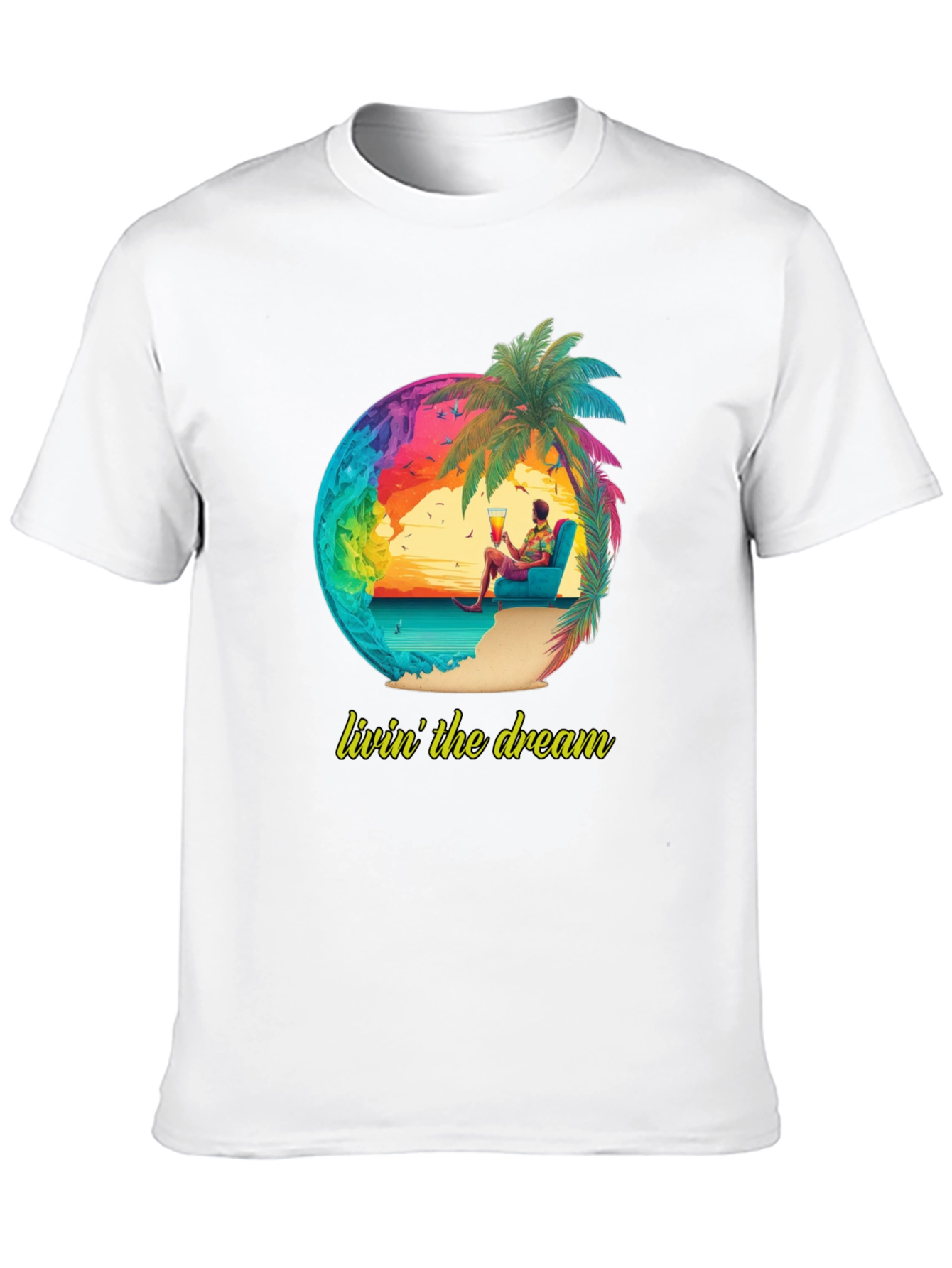 Livin the Dream Graphic T-Shirt