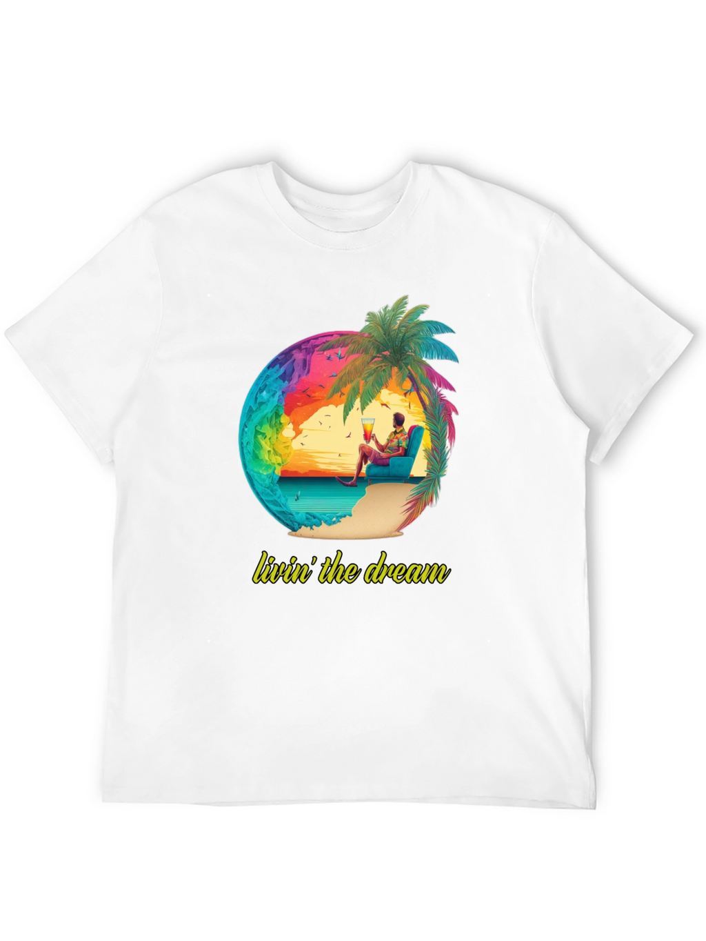 Livin the Dream Graphic T-Shirt