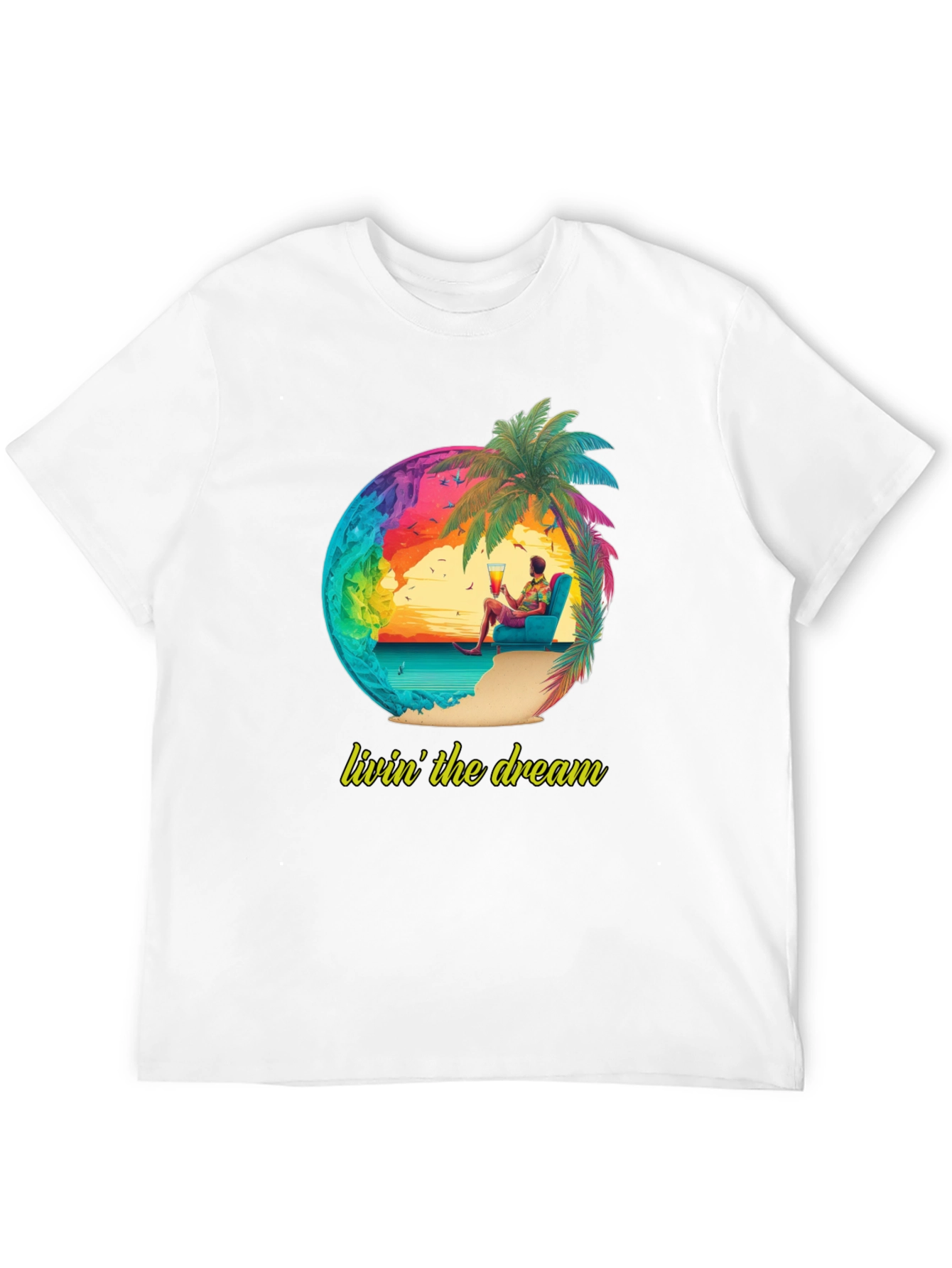 Livin the Dream Graphic T-Shirt