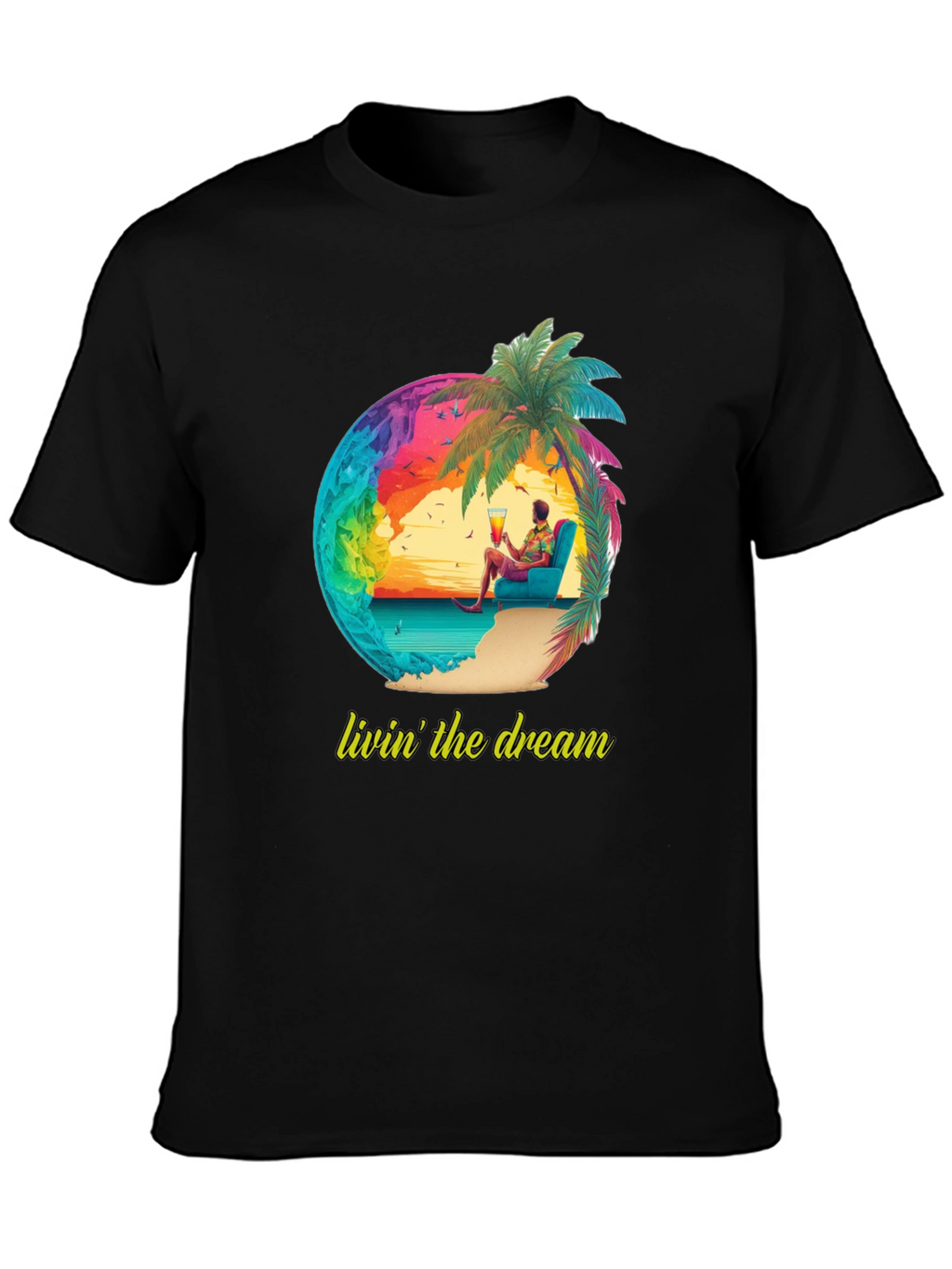 Livin the Dream Graphic T-Shirt