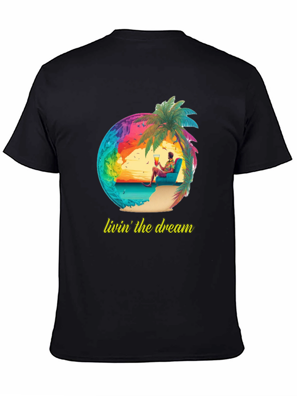 Livin the Dream Graphic T-Shirt