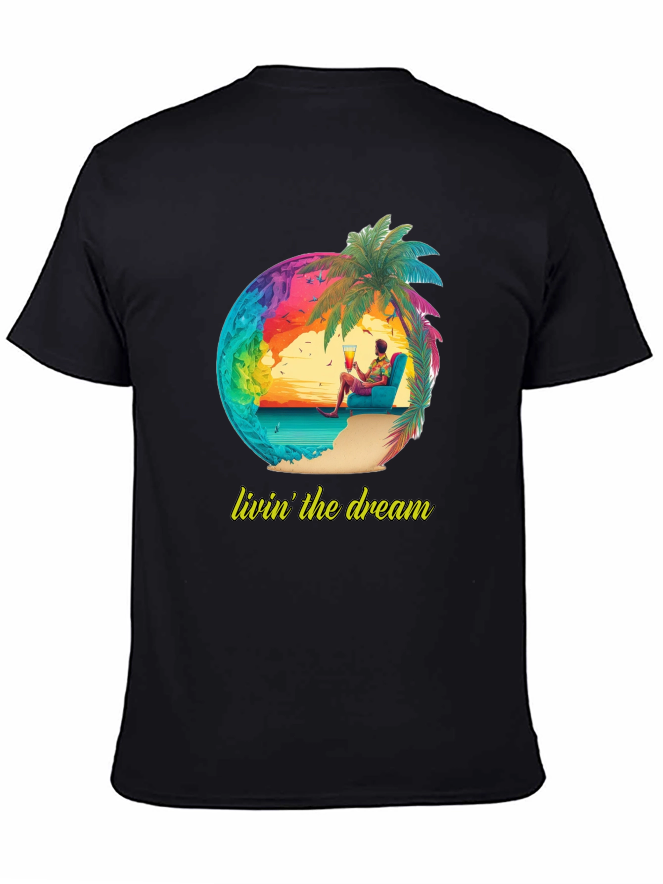 Livin the Dream Graphic T-Shirt