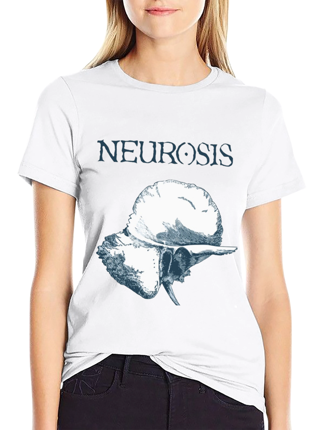 Neurosis Band Graphic T-Shirt - Black Cotton Tee