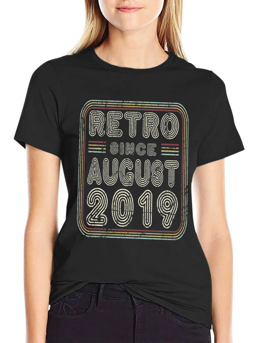 Retro Since August 2019 Graphic T-Shirt