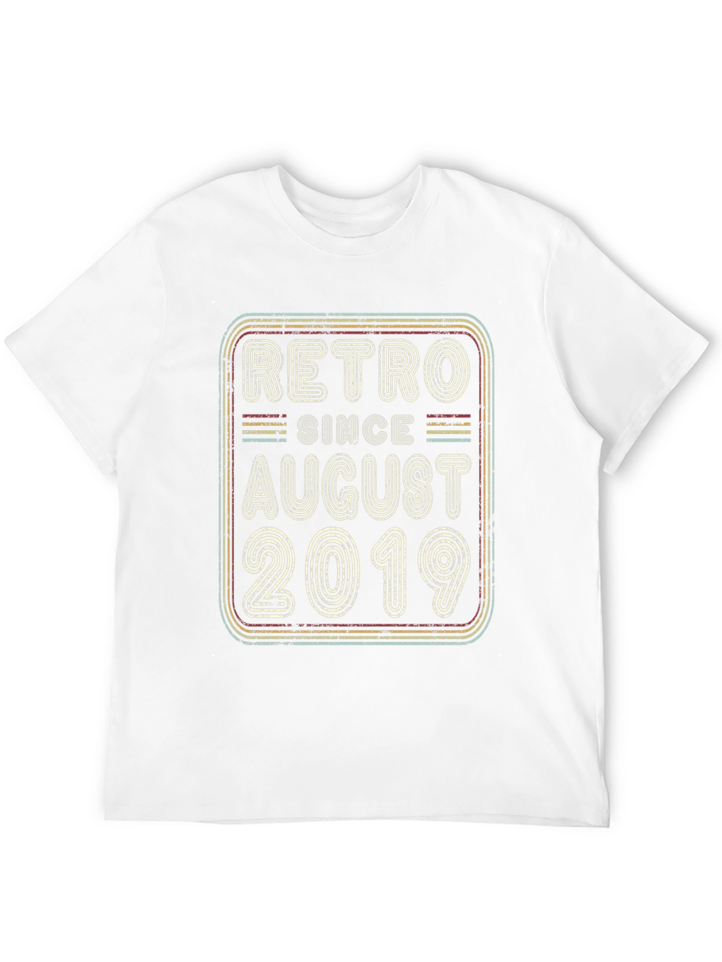 Retro Since August 2019 Graphic T-Shirt