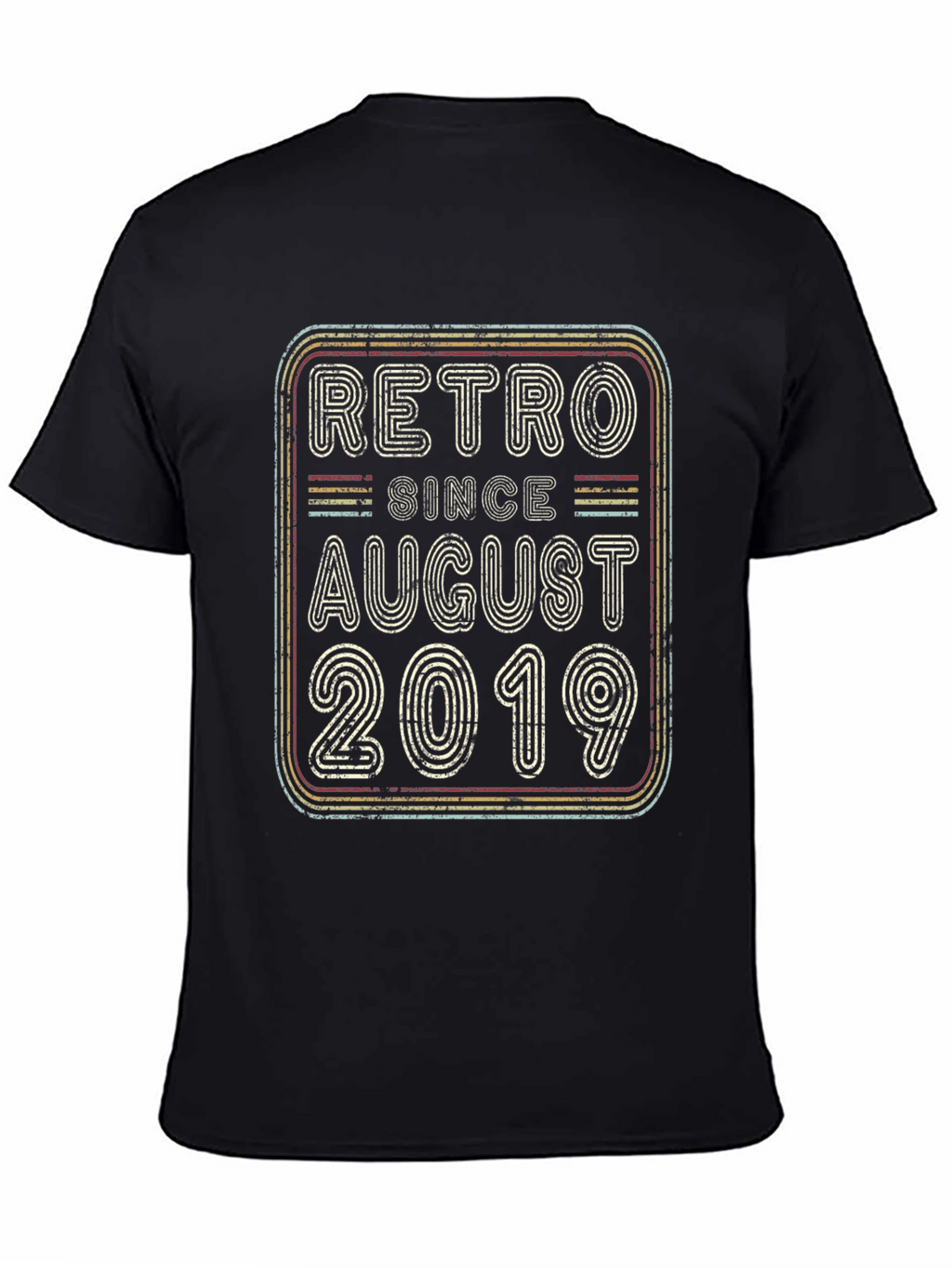 Retro Since August 2019 Graphic T-Shirt