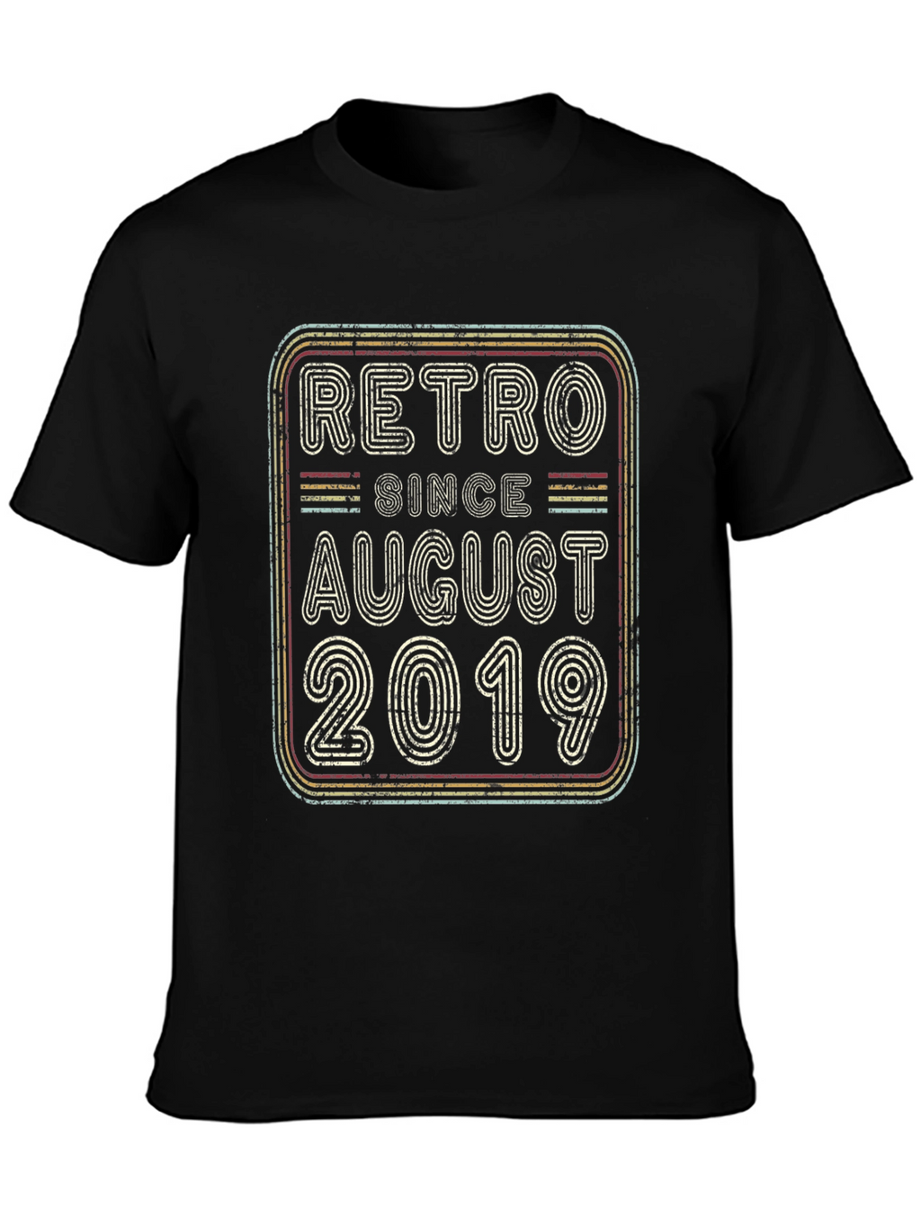 Retro Since August 2019 Graphic T-Shirt