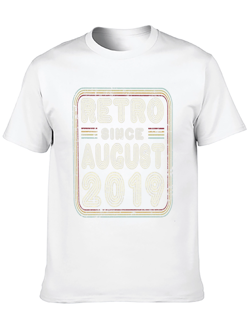 Retro Since August 2019 Graphic T-Shirt