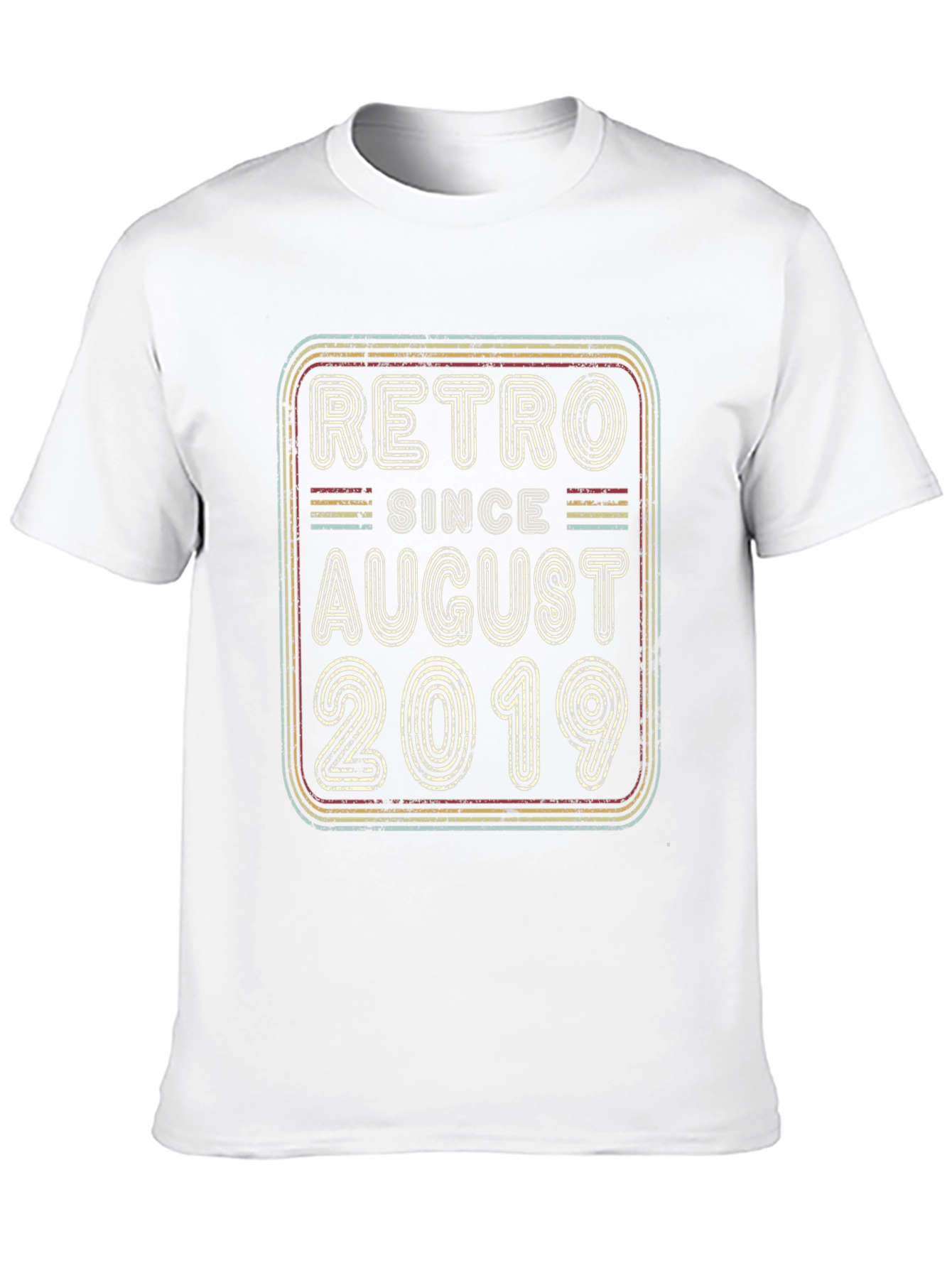 Retro Since August 2019 Graphic T-Shirt