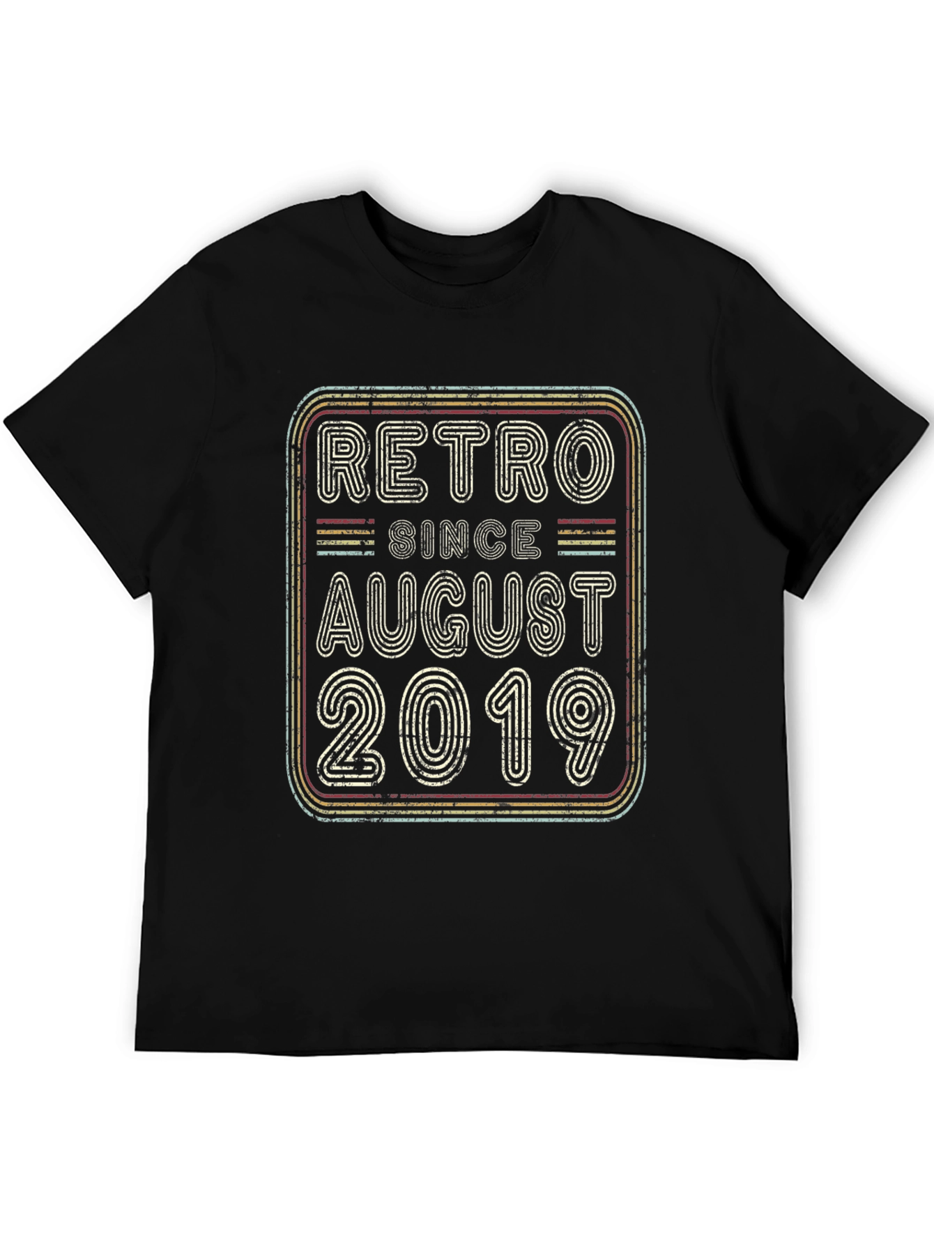 Retro Since August 2019 Graphic T-Shirt