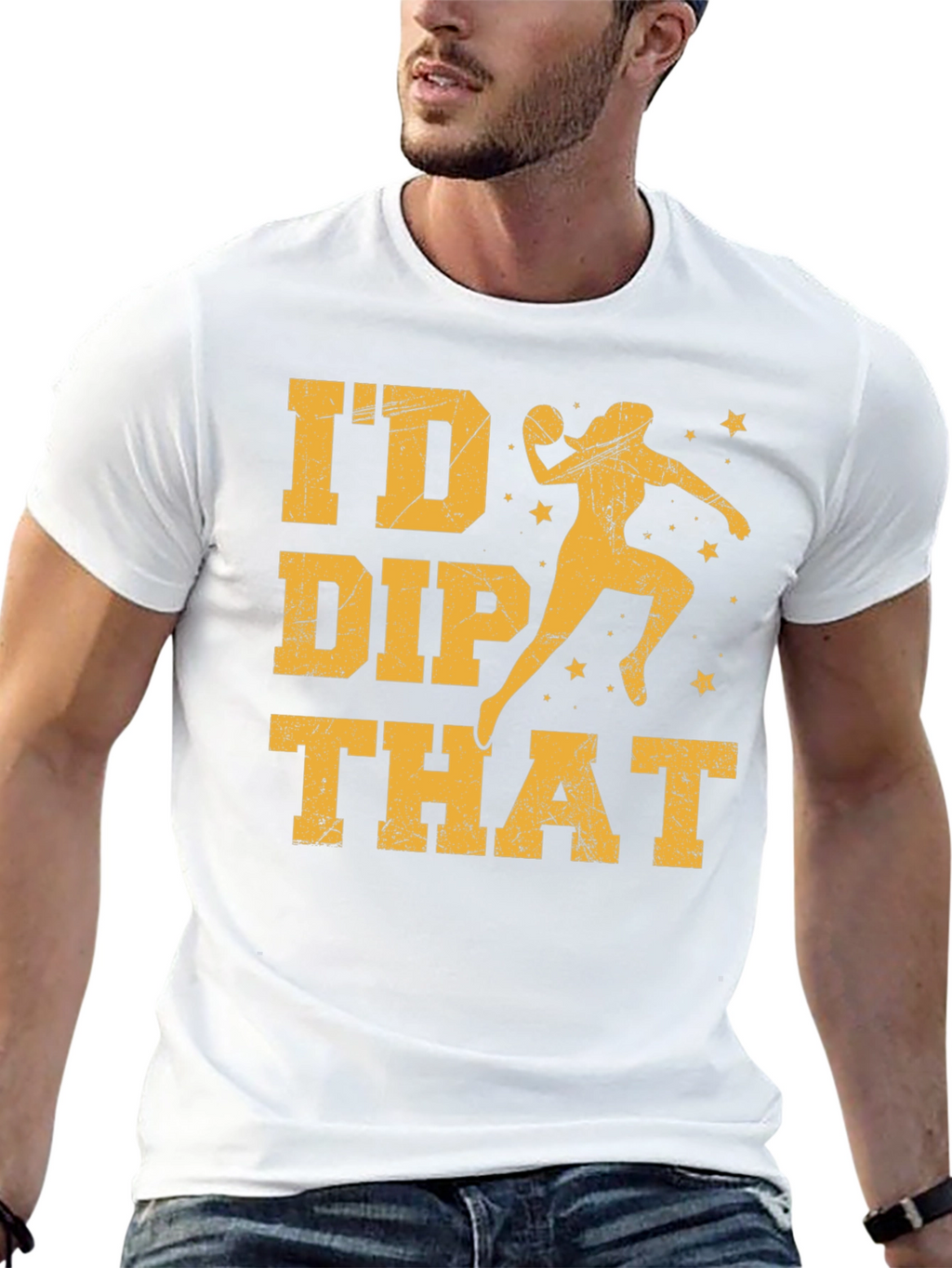 Id Dip That T-Shirt  Funny Dodgeball Tee