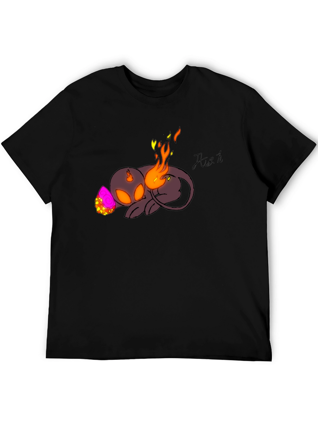 Mystic Flame Pet Graphic T-Shirt