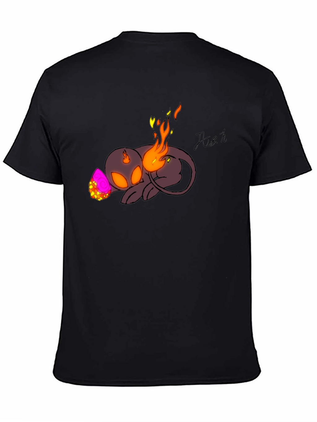 Mystic Flame Pet Graphic T-Shirt