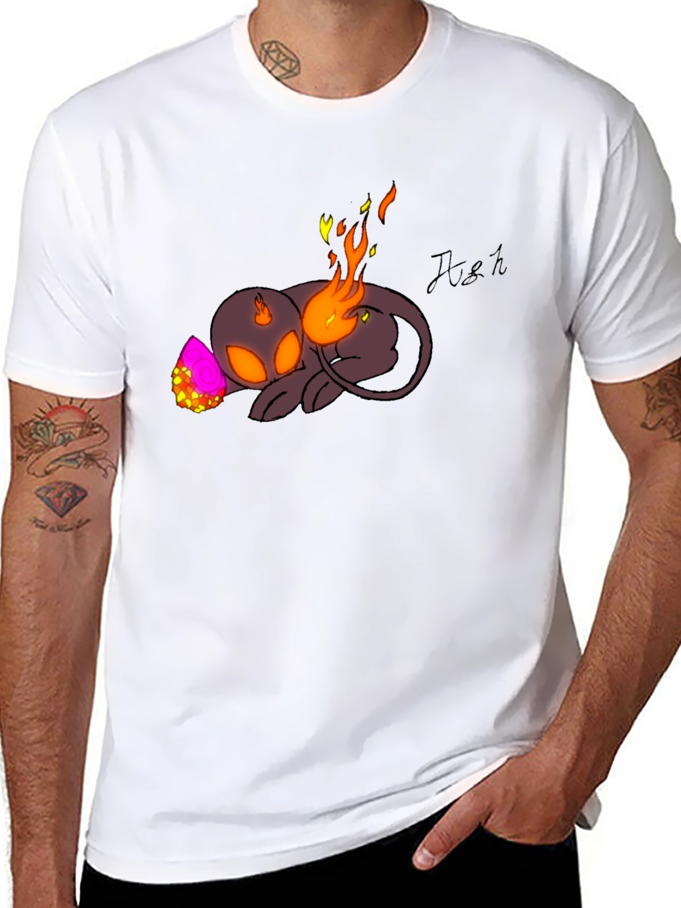 Mystic Flame Pet Graphic T-Shirt