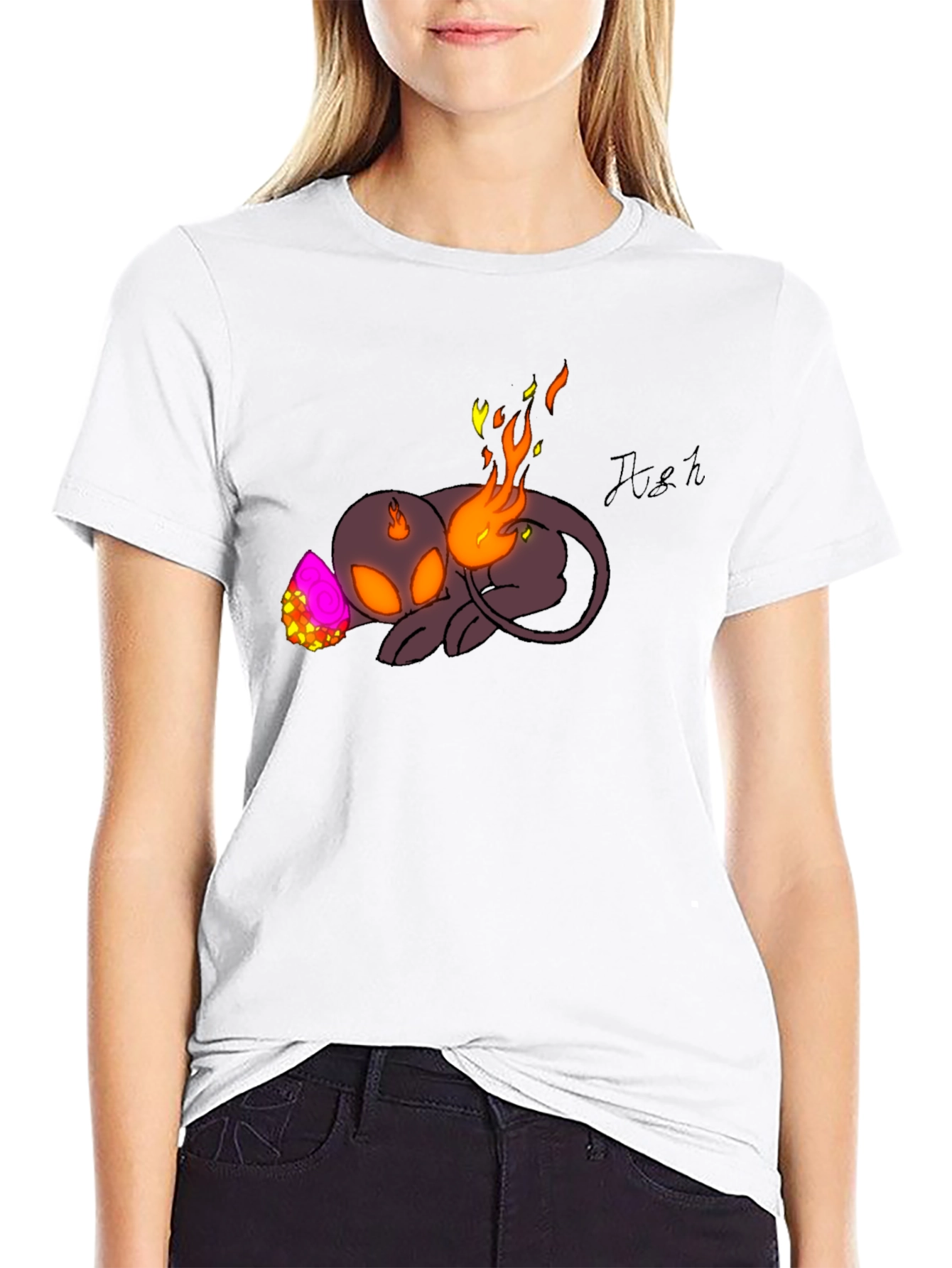 Mystic Flame Pet Graphic T-Shirt