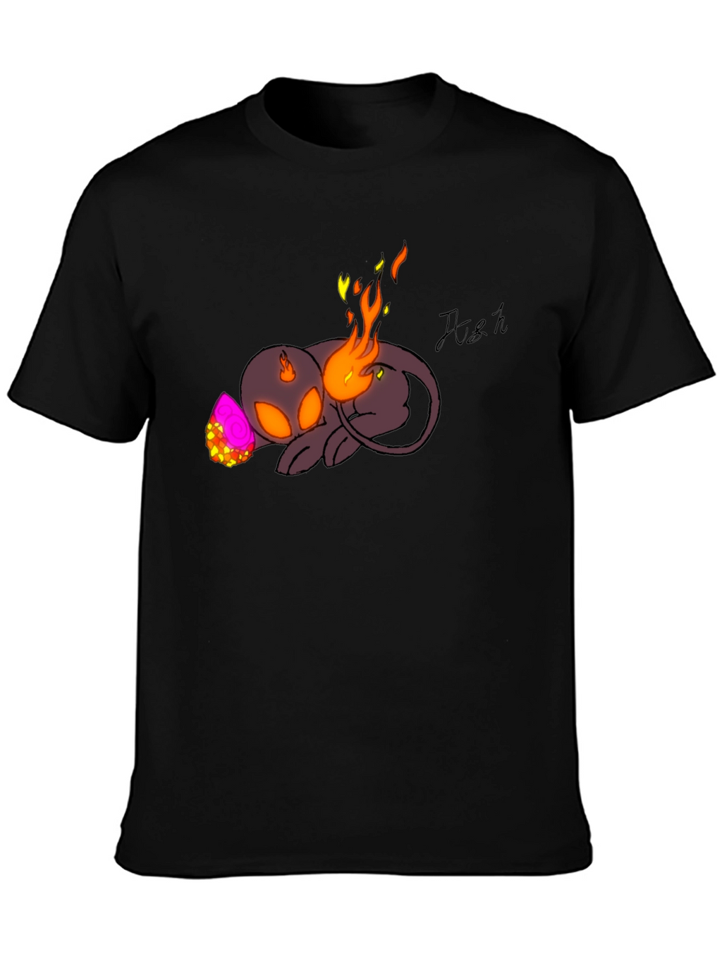 Mystic Flame Pet Graphic T-Shirt