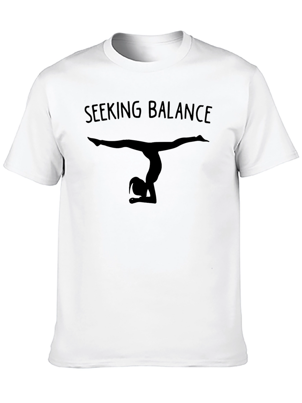 Seeking Balance T-Shirt - Yoga Gymnastics Tee